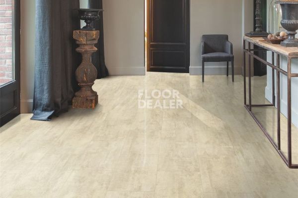 Плитка ПВХ Quick Step Livyn Ambient Click Травертин крем  AMCL40046 фото 2 | FLOORDEALER